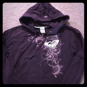 Purple Roxy hoodie