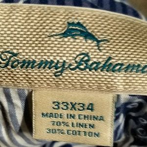Tommy Bahama 70% linen 30% cotton pants