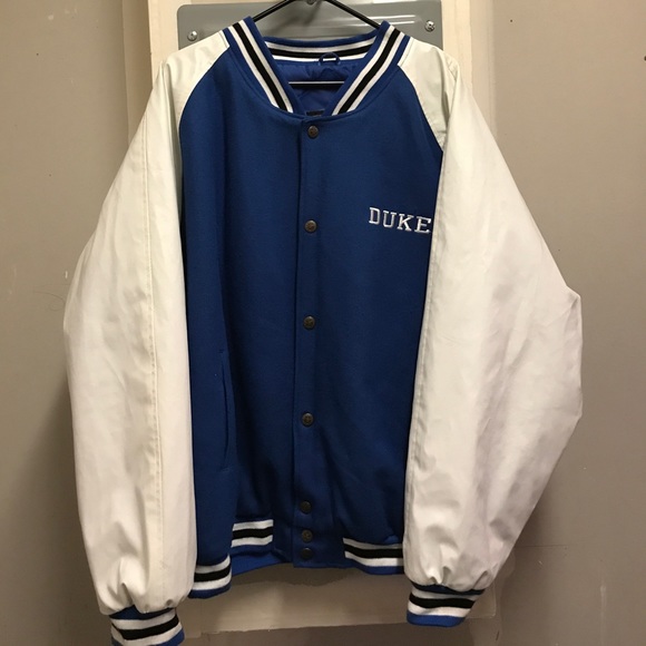 duke blue devils letterman jacket