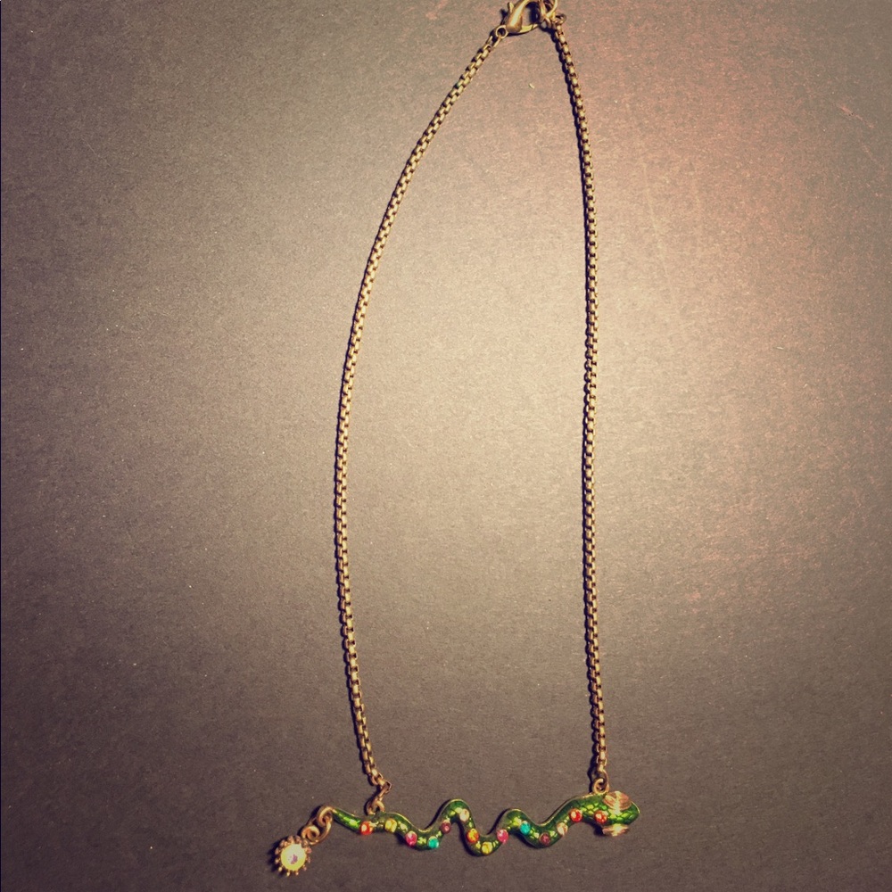 Gold Snake Necklace