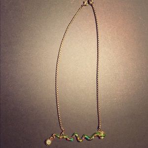 Gold Snake Necklace