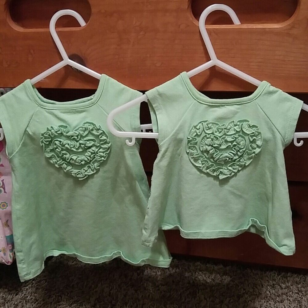 Matching outfits (newborn and 3-6months)