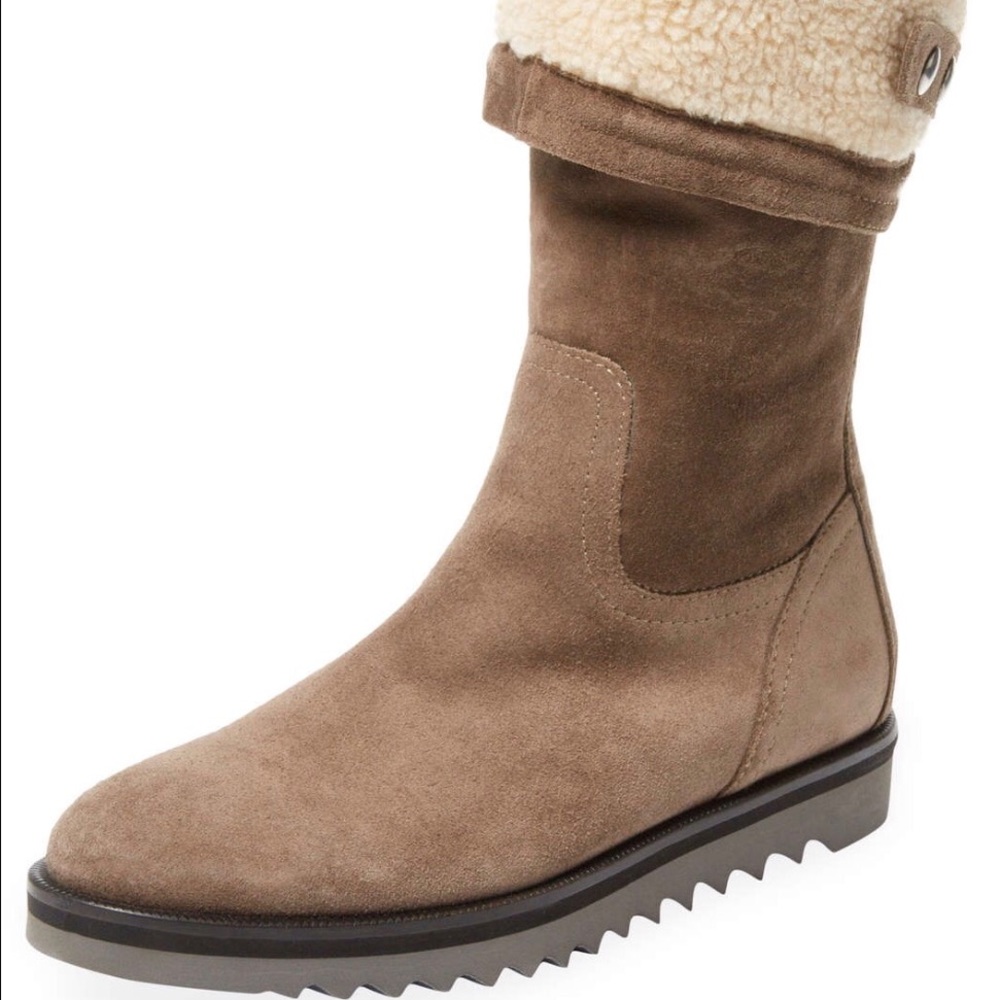 Aquatalia Perdi Suede Weatherproof Faux Boot