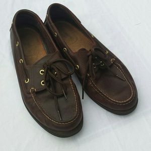 Dockers Leather Boat Shoes