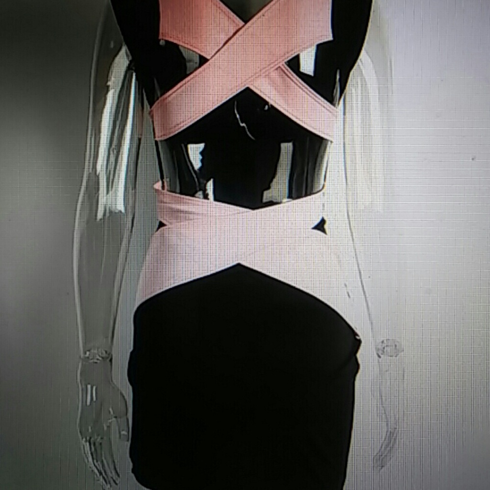 Body Con Bandage Dress - Picture 2 of 3