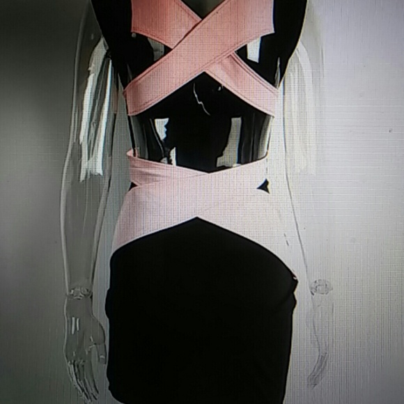 Body Con Bandage Dress - Picture 2 of 3