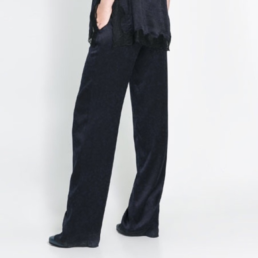 Zara studio Style Pajama Pants - Picture 7 of 10