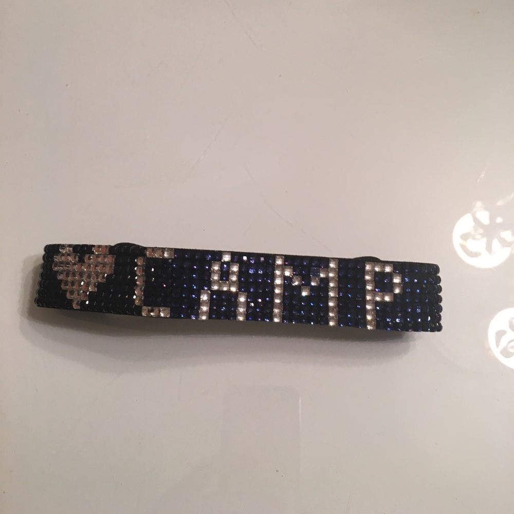 Sparkly "CAMP" headband