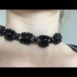 Glass Necklace and Bracelet