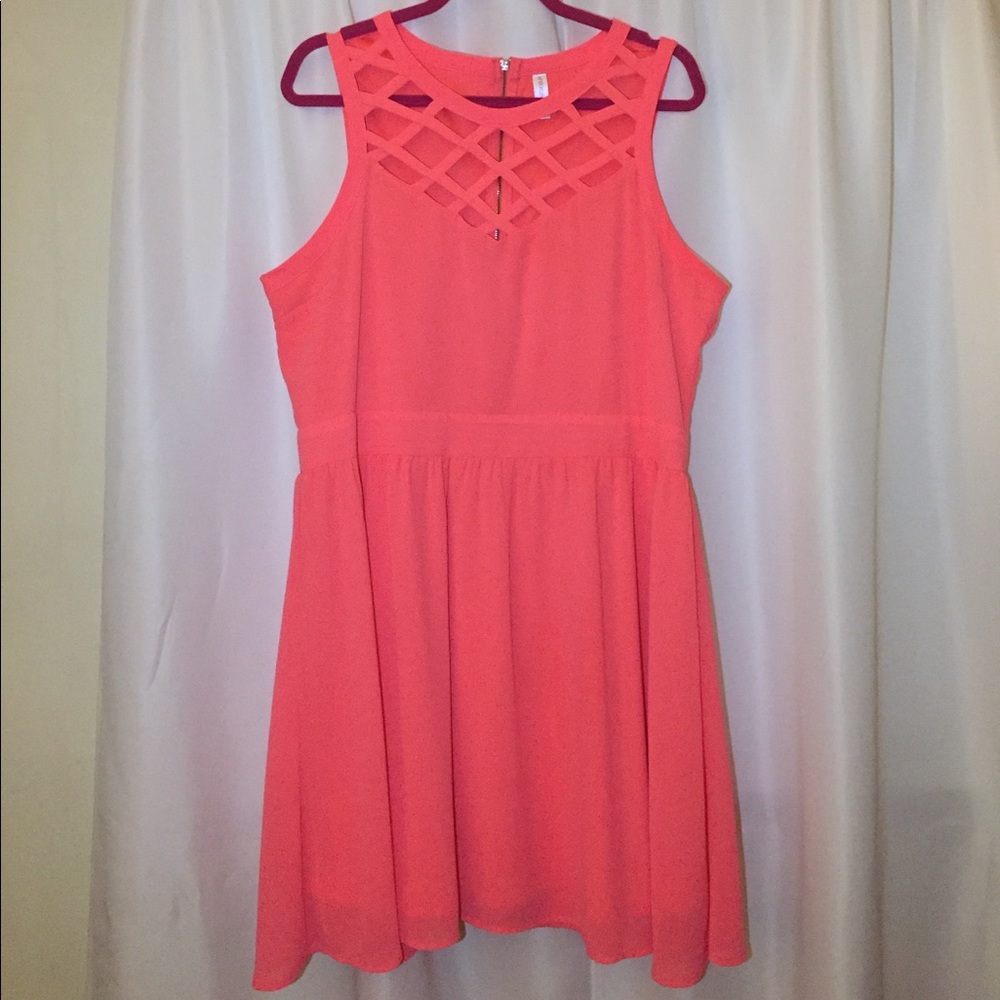 Coral Dress