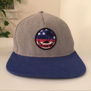 Vans off the wall USA cap