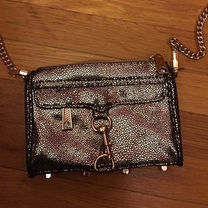 Rebecca Minkoff golden crossbody bag