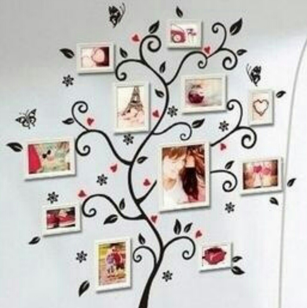 NWOT WALL STICKER CLINGS FAMILY TREE
