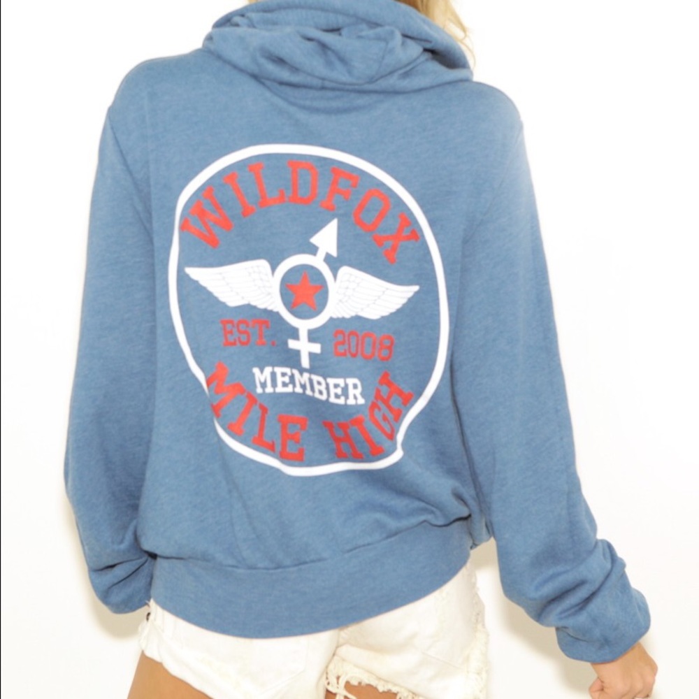 wildfox Malibu pullover hoodie
