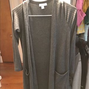 Heather grey Sarah cardigan
