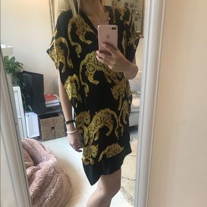 Versace dress black in excellent condition size 38