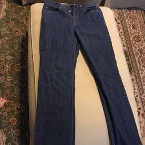J Crew straight leg button fly jeans