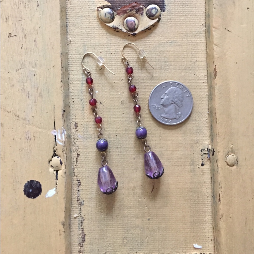 On Trend VINTAGE STYLE DANGLE EARRINGS