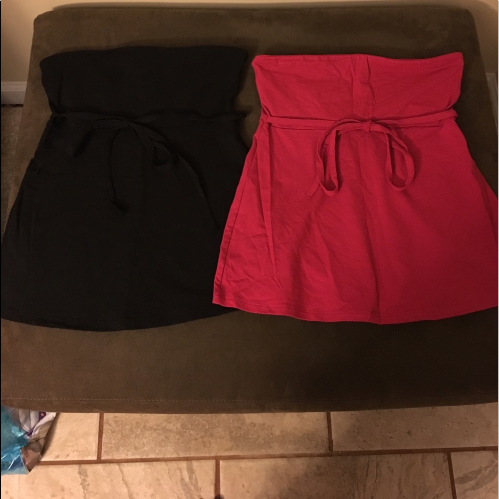 NWOT Set of 2 VS bra top halter tops