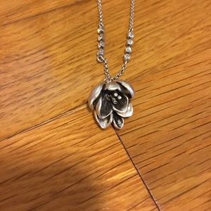 Flower Fossil necklace