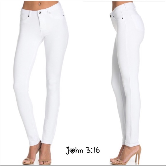 lChic white jeggings - Picture 2 of 3