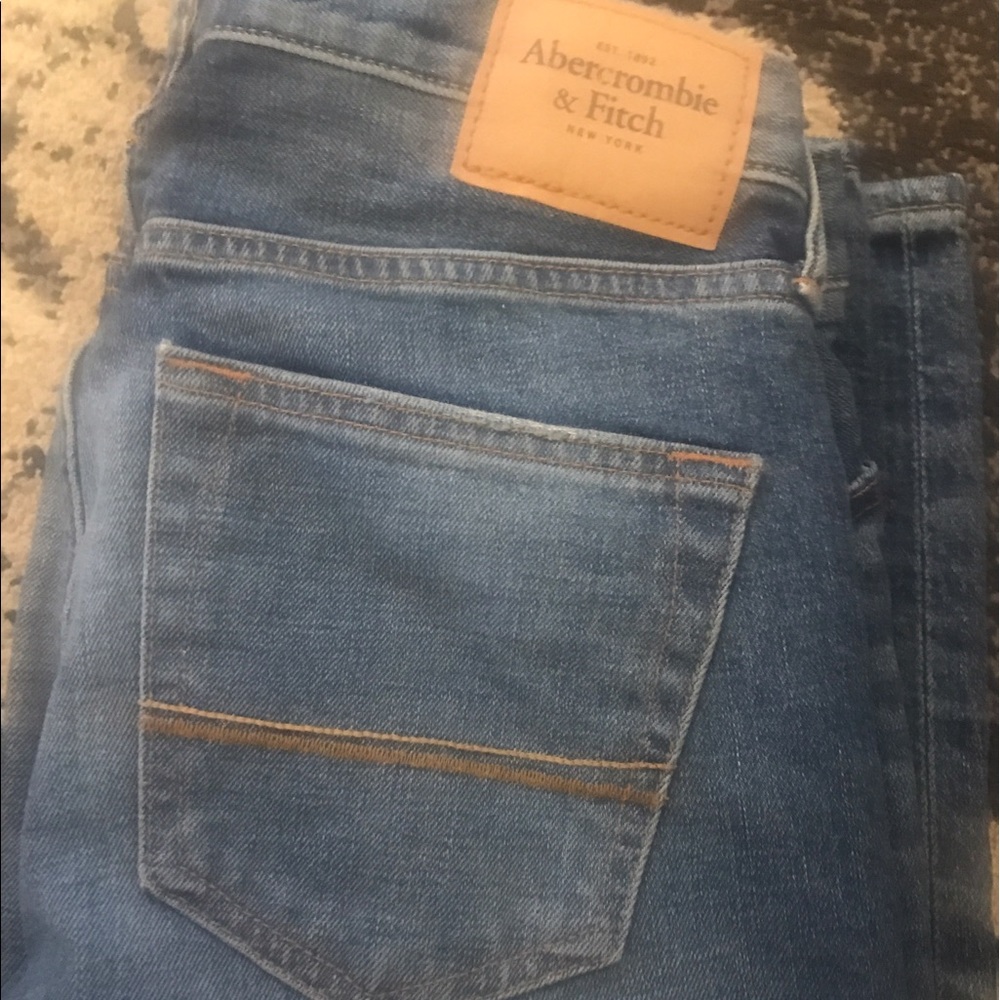 A&F Classic Straight Jeans