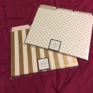 Kate Spade ♠️ File Folders