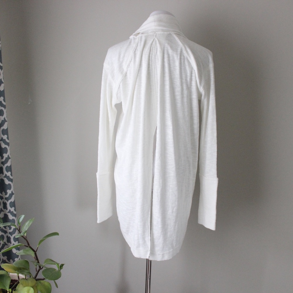 Free People Back Slit Split Turtleneck Sweater - Picture 3 of 4