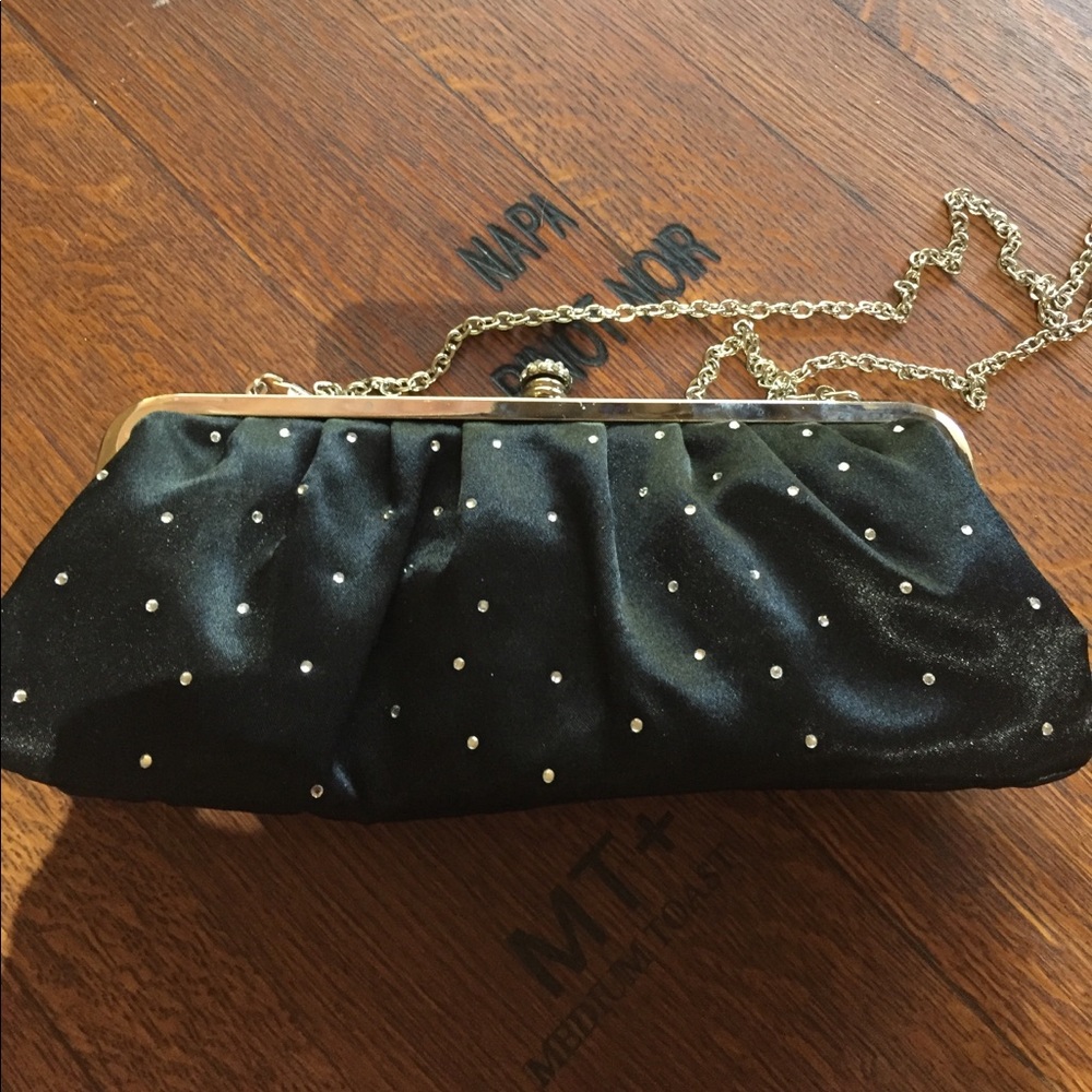 Evening purse satin