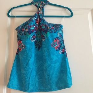 Ralph Lauren Tankini Bathing Suit Top NWT