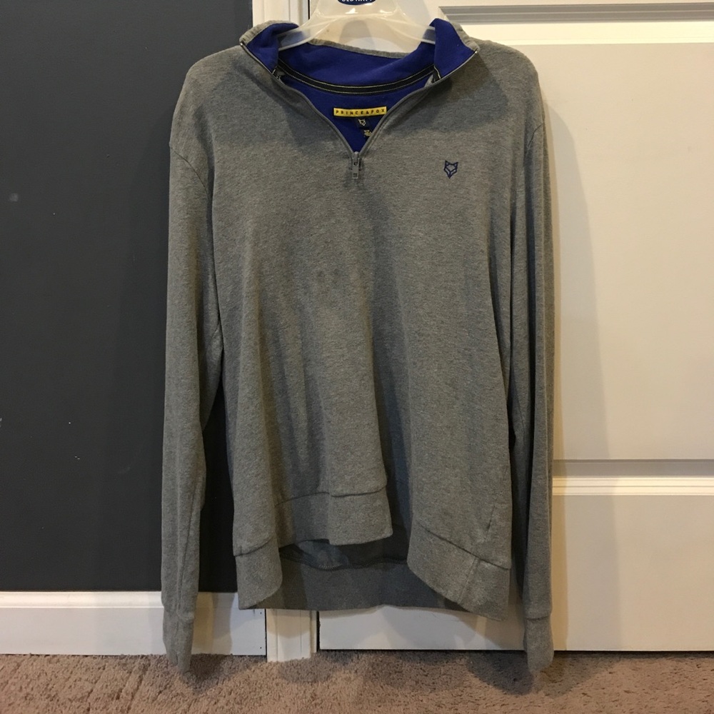 Slim Fit Grey Track Jacket Size M Aeropostale  P&F