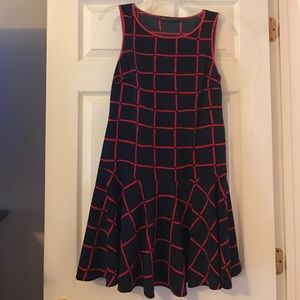 Drop waist shift dress