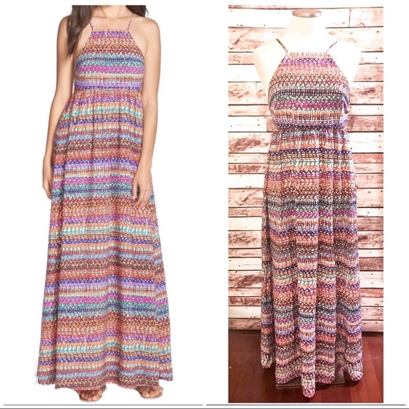 CECE BY CYNTHIA STEFFE MAXI DRESS - Picture 1 of 8