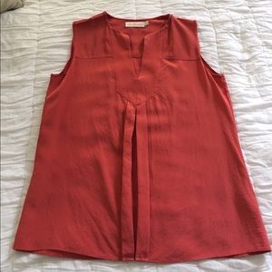 Tory burch silk sleeveless top