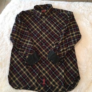 Men's Hilfiger red label Button Up Shirt Size XL