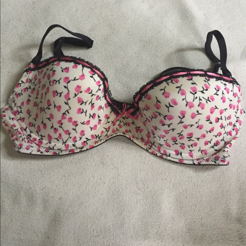 Victoria's Secret floral balconet bra 34C
