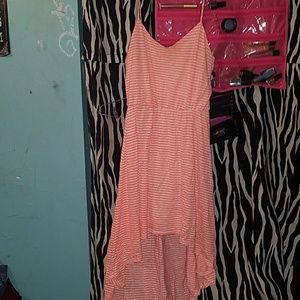 Summer cute high low dress