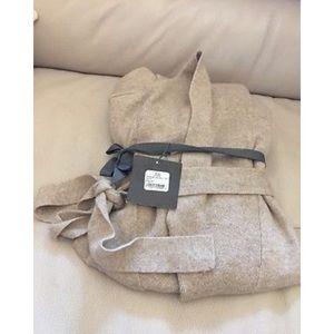 Restoration Hardware Cashmere Robe and Slippers