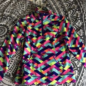 FILA Multicolor Quarter Zip