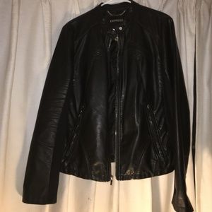 Express faux leather jacket
