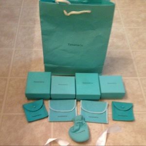 Tiffany & Co. bags, boxes, and ribbons 🎀 🎀