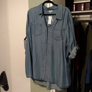 Chambray blouse
