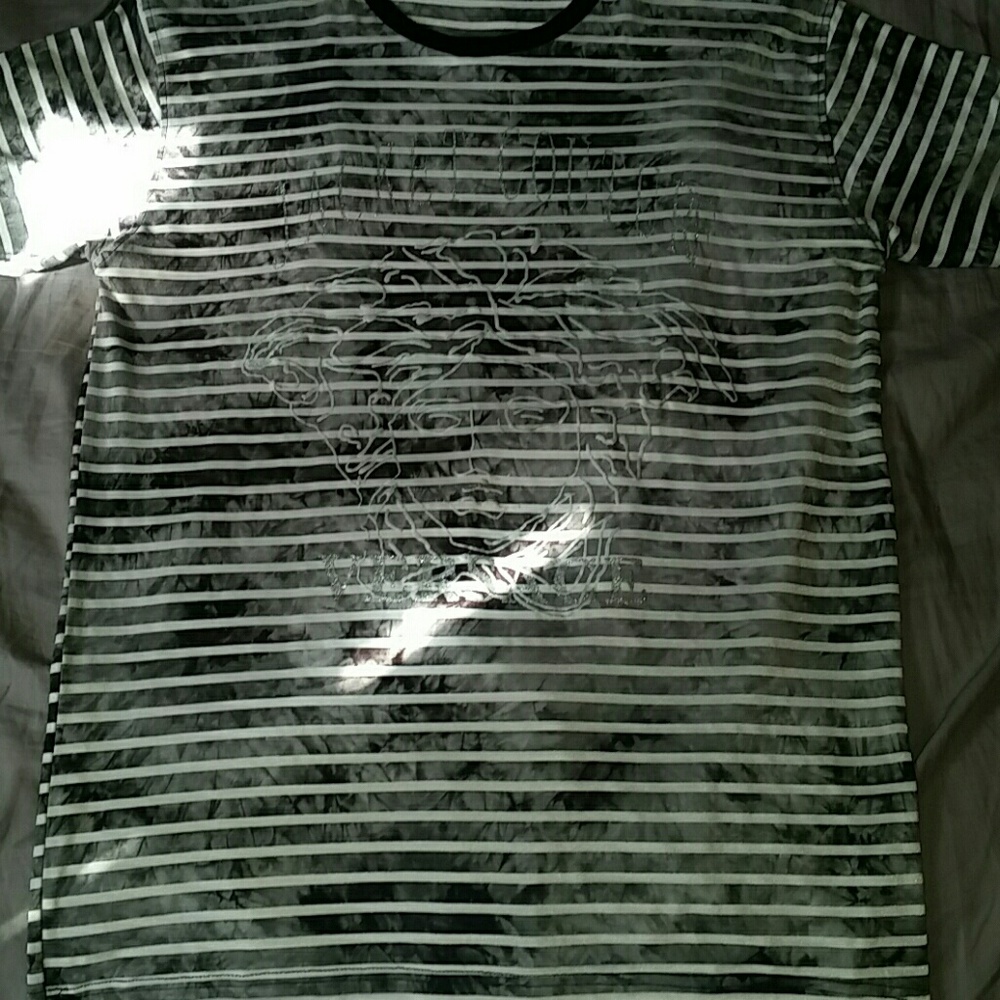 Vintage Versace Striped Shirt