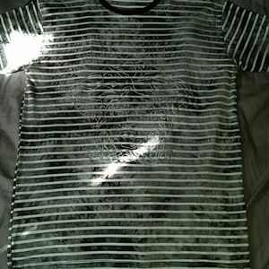 Vintage Versace Striped Shirt