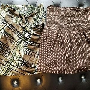 2 Stretchy Junior Tube Tops