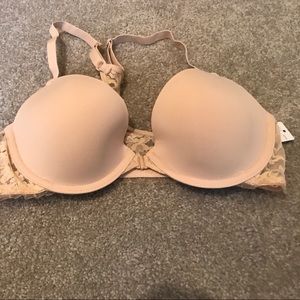 NWT DKNY Signature Lace T Back Bra