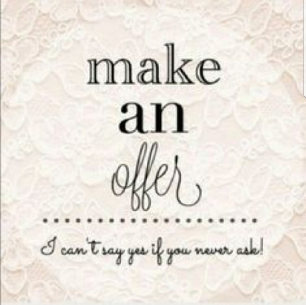 All offers considered
