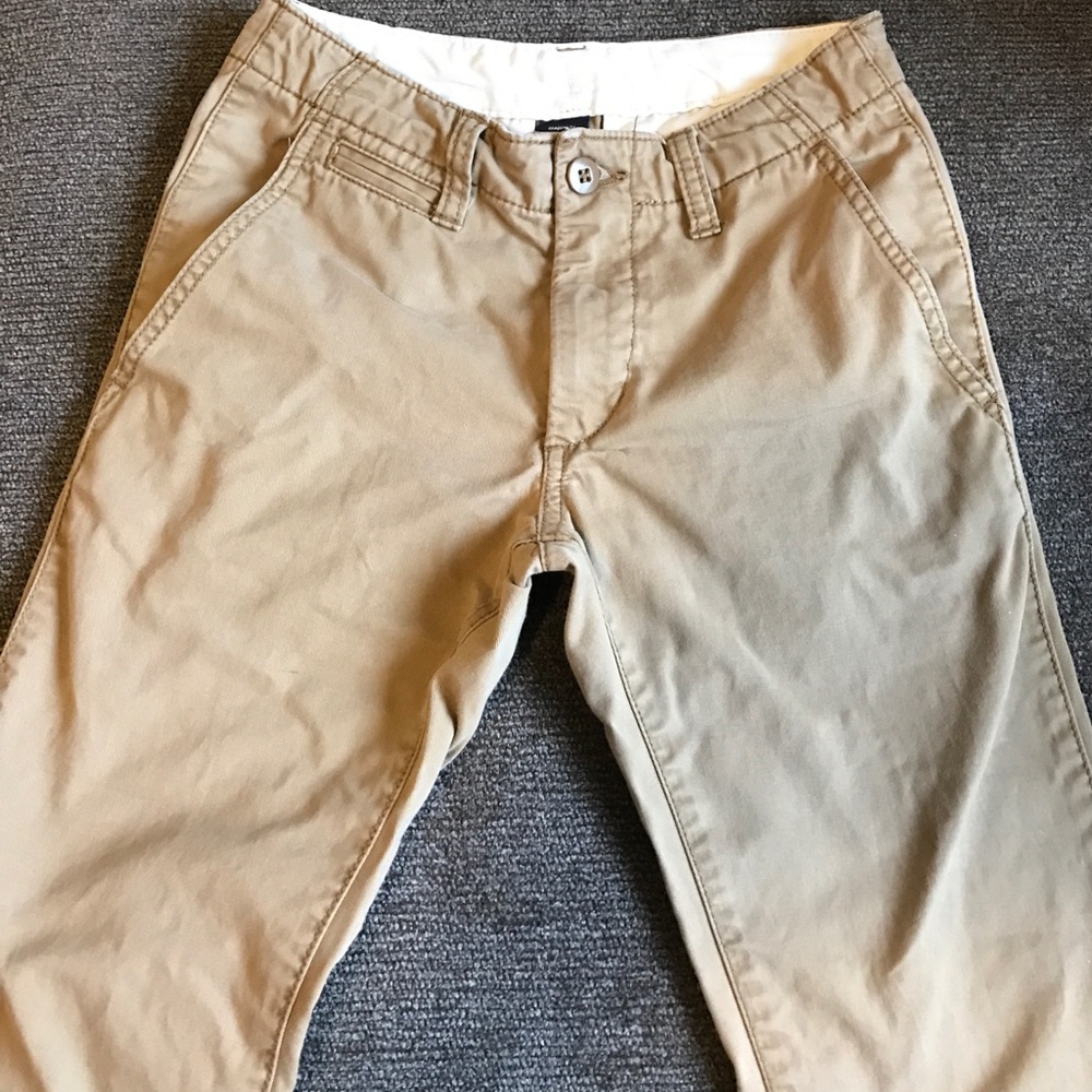 Boys Gap Dark Khaki Trousers