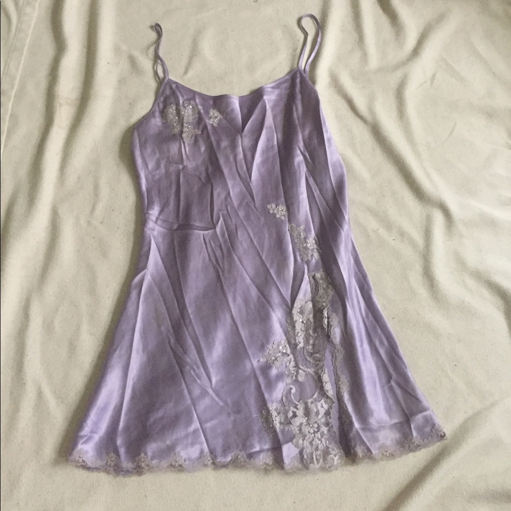 VS lavender negligee S