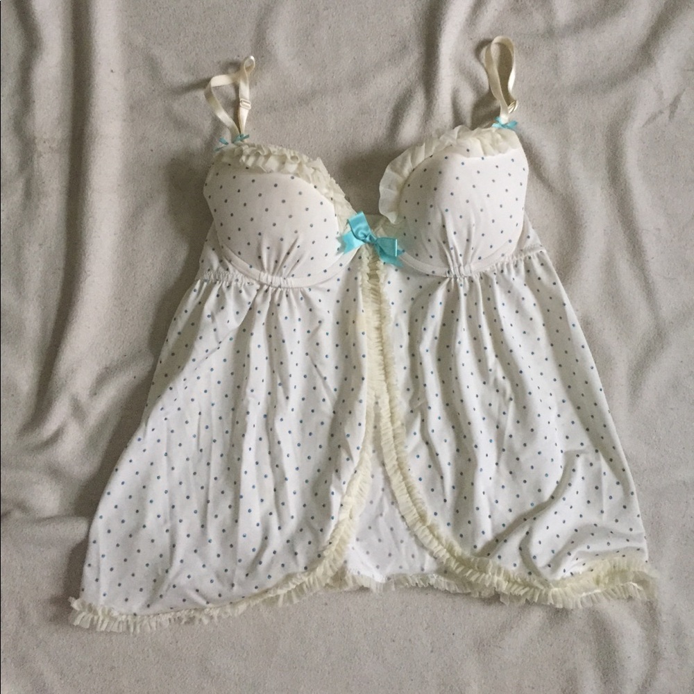 VS bustier negligee NWT